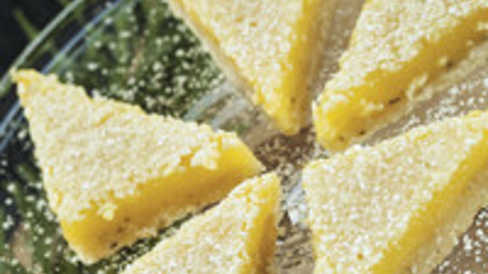 Lemon-rosemary bars