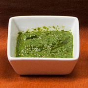 Cilantro garlic lime dipping sauce