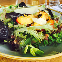 Summer garden salad