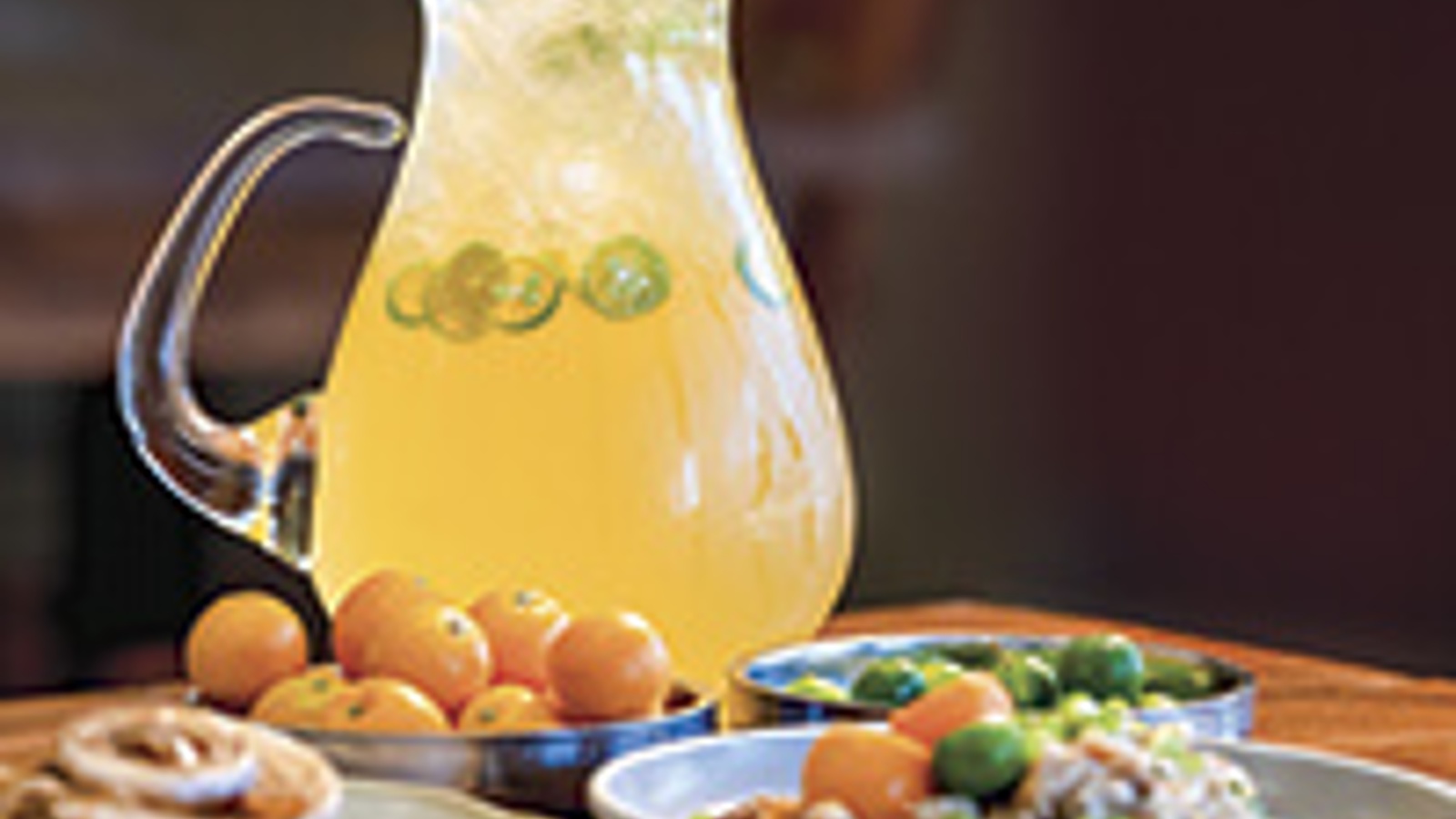 Sparkling calamansi juice