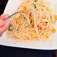 Chase's gluten-free veg-ghetti