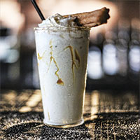 Churro milkshake