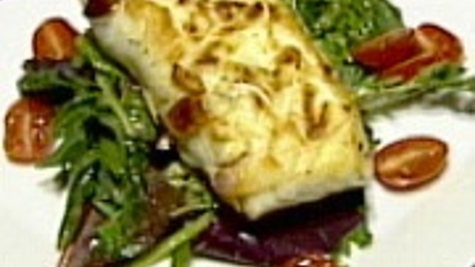 Almond-encrusted halibut