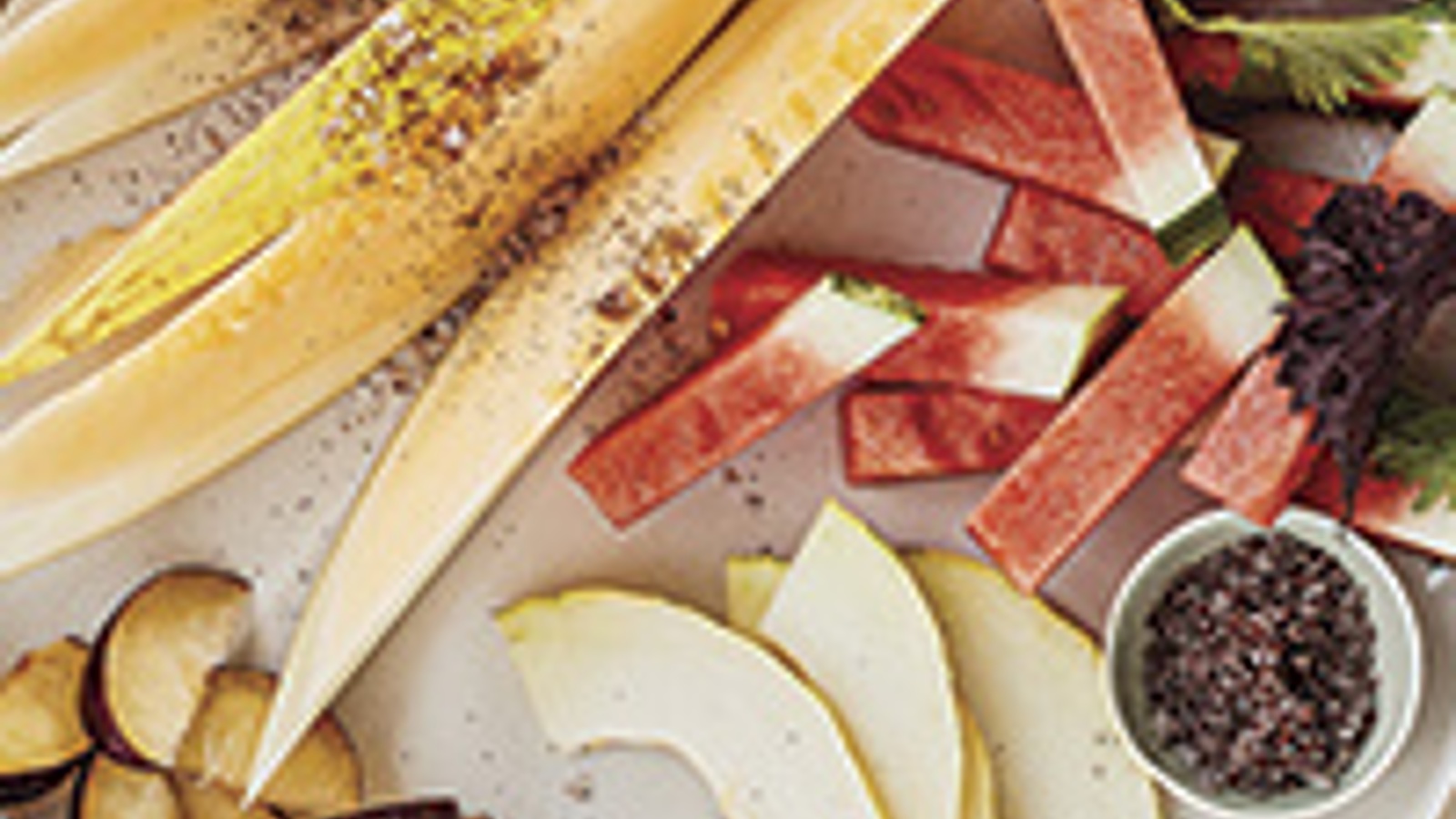 Summer melon with shiso and sumac salt