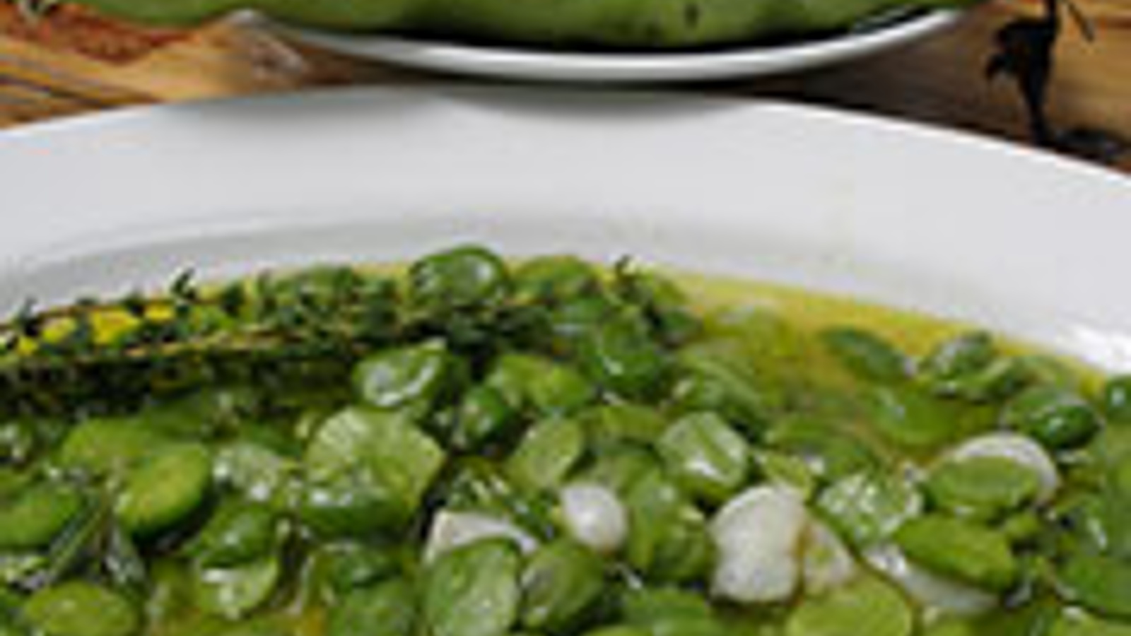 Fava bean ragout