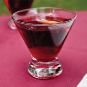 Poinsettia cocktail