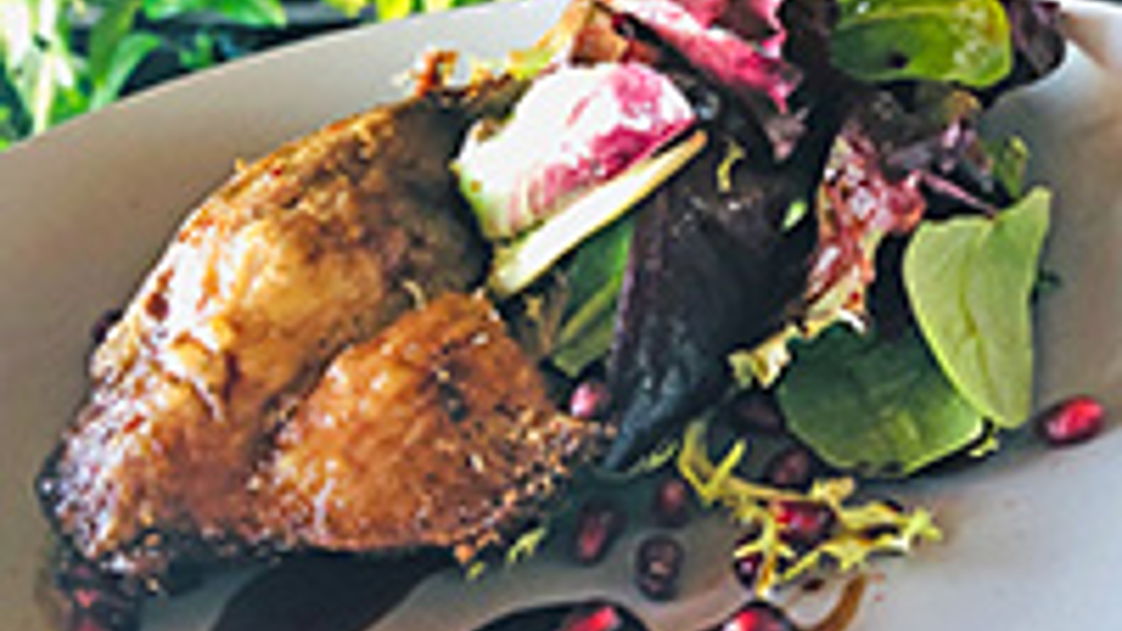 Duck confit salad